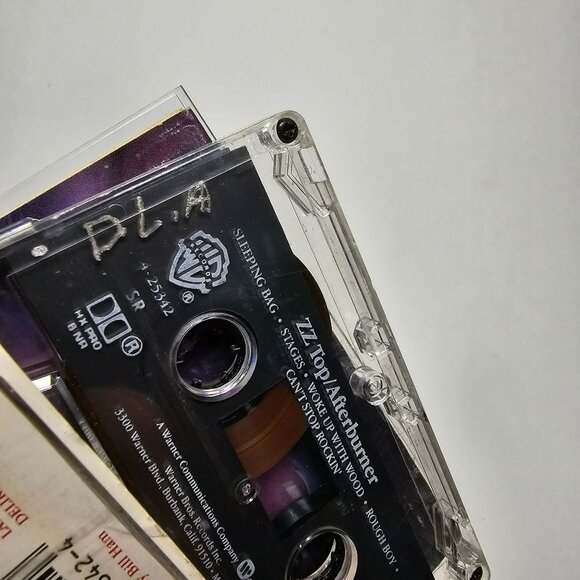 ZZ TOP Lot of 4 Cassette Tapes - Afterburner Eliminator El Loco Tejas - Picture 6 of 6